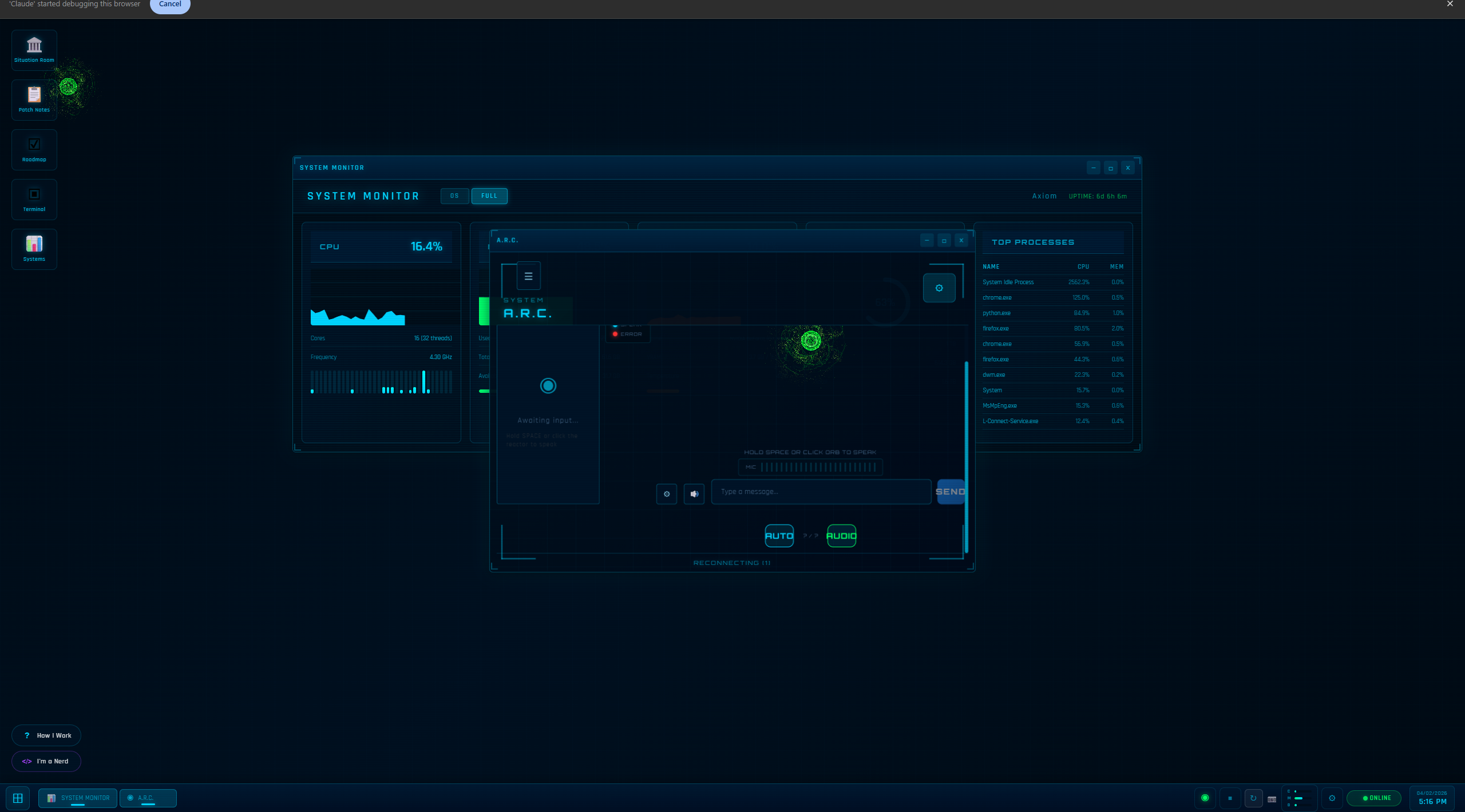 Multi-Window Desktop
